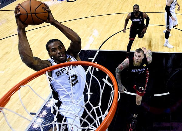 Kawhi Leonard was named Finals MVP in just his third season.